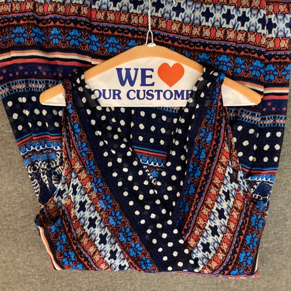 Maxi v neck dress - Picture 5 of 12